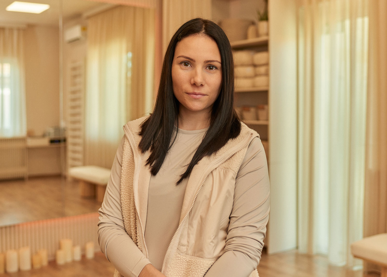 Öchlschläger-Tamók Fanni gyógypedagógus, Hópárduc oktató a dunaharaszti Suri Studióban