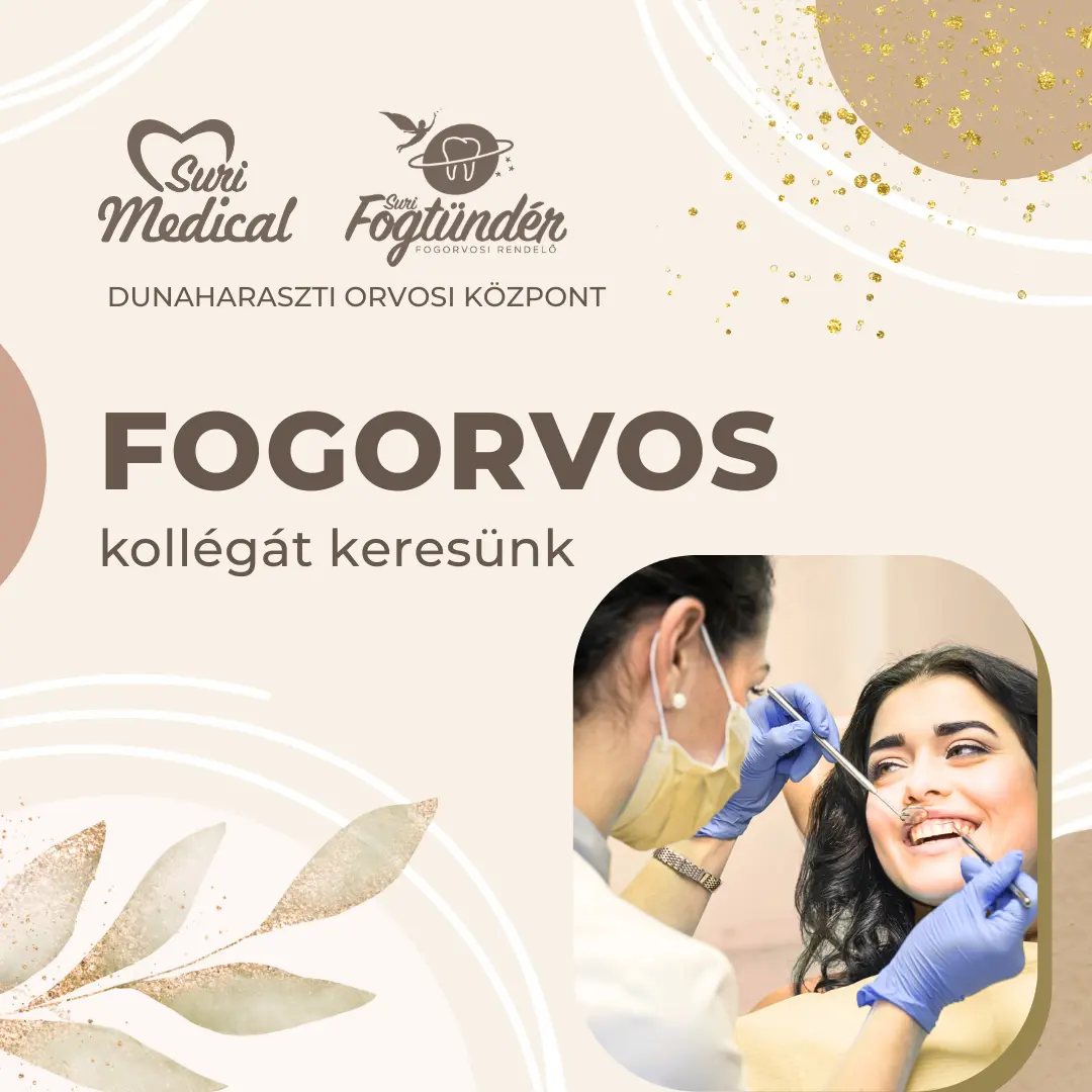 Fogorvost keres a dunaharaszti Suri Fogtündér